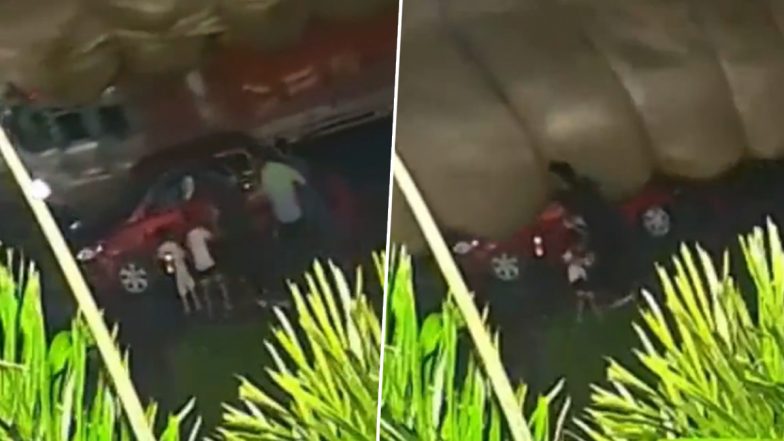 Pilibhit Road Accident: ओवरलोड ट्रक कार पर पलटा, बाल बाल बची परिवार की जान, पीलीभीत का VIDEO आया सामने