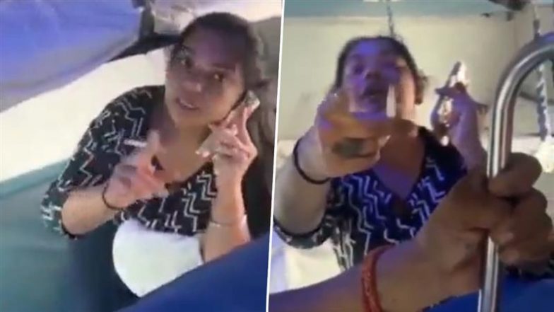 Viral Video: 'तेरे पैसों का नहीं फूंक रही...': चलती ट्रेन में लड़की ने पी सिगरेट, पैसेंजर द्वारा वीडियो बनाने पर दी धमकी