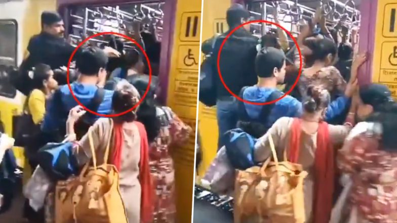 Mumbai Local Train: लोकल के रिजर्व्ड कोच में भी विकलांग को नहीं चढ़ने दे रहे है सामान्य यात्री, मुंबई का वीडियो आया सामने, लोगों ने सोशल मीडिया पर जताई नाराजगी; VIDEO