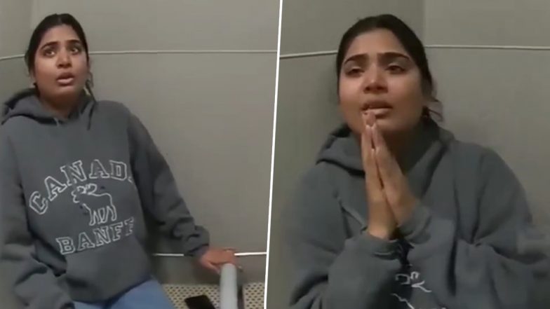 Viral Video: अमेरिका में स्टोर से सामान चुराते पकड़ी गई भारतीय महिला, पूछताछ के दौरान रोने का वीडियो वायरल