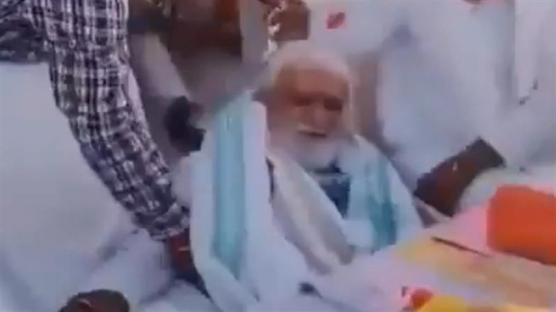 VIDEO: पूर्व केंद्रीय मंत्री Ashwini Choubey की खींची कुर्सी, बैलेंस बिगड़ने से मंच पर गिरे; हाथ और पीठ में लगी चोट