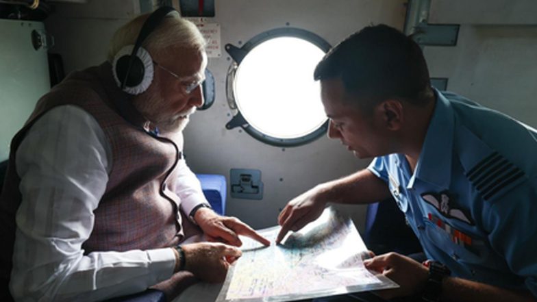 PM Modi Himachal Visit: पीएम मोदी ने हिमाचल प्रदेश के आपदा प्रभावित इलाकों का हवाई दौरा किया, 1,500 करोड़ रुपए की आर्थिक मदद का ऐलान