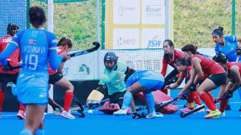 India vs Thailand,  Women's Hockey Asia Cup 2025: महिला हॉकी एशिया कप के ओपनर में भारत ने थाईलैंड को 11-0 से हराकर दर्ज की धमाकेदार जीत
