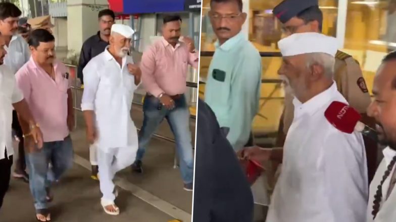 Arun Gawli: अंडरवर्ल्ड डॉन अरुण गवली 18 साल बाद नागपुर जेल से रिहा, शिवसेना पार्षद कमलाकर जामसंडेकर हत्या मामले में काट रहा था सजा; VIDEO