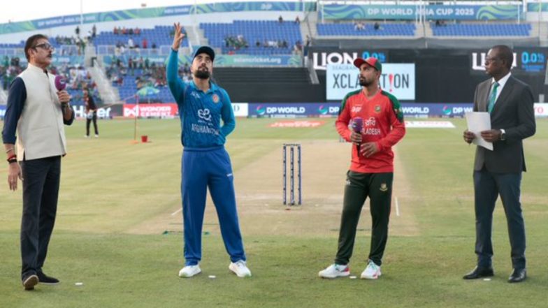 Afghanistan vs Bangladesh, 1st ODI Match 2025 Live Toss And Scorecard: दूसरे मुकाबले अफगानिस्तान के कप्तान हशमतुल्लाह शाहिदी ने जीता टॉस, पहले बल्लेबाजी करने का किया फैसला; देखें दोनों टीमों की प्लेइंग इलेवन और लाइव स्कोरकार्ड