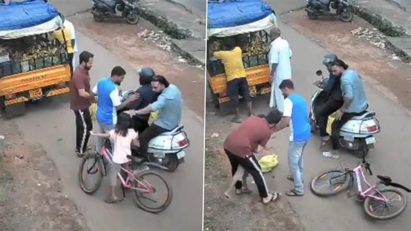 Kerala: च्यूइंग गम खाने की वजह से 8 साल की बच्ची को बीच सड़क पर होने लगी घुटन, लोगों ने ऐसे की उसकी मदद (Watch Viral Video)
