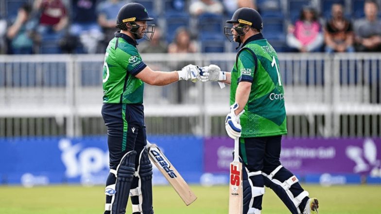 Ireland vs England, 3rd T20I Match 2025 Scorecard: हाईवोल्टेज मुकाबले में आयरलैंड ने इंग्लैंड के सामने रखा 155 रनों का टारगेट, गैरेथ डेलनी ने खेली धमाकेदार पारी; यहां देखें पहली पारी का स्कोरकार्ड
