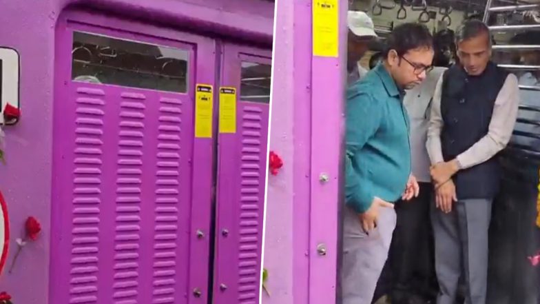 Mumbai Local Automatic Doors Trial: मुंबई लोकल में ऑटोमैटिक दरवाजों वाली नॉन-एसी ट्रेन की टेस्टिंग शुरू,  कुर्ला कारशेड में हुआ ट्रायल; VIDEO