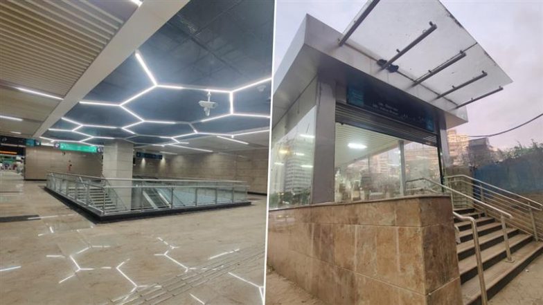 Mumbai Metro 3: एक्वा लाइन पर विधान भवन मेट्रो स्टेशन की दिखाई गई पहली झलक, देखें आकर्षक तस्वीरें