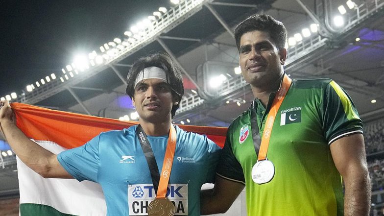 भारत Vs पाकिस्तान: क्रिकेट की कड़वाहट के बाद अब भाले की जंग, क्या वर्ल्ड एथलेटिक्स चैम्पियनशिप 2025 में हाथ मिलाएंगे नीरज&nbsp;और&nbsp;अरशद&nbsp;नदीम?