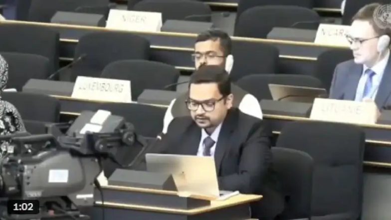 VIDEO: पाकिस्तान अपने ही लोगों पर बरसाता है बम, UN में भारत ने पड़ोसी मुल्क को दिखाया आईना