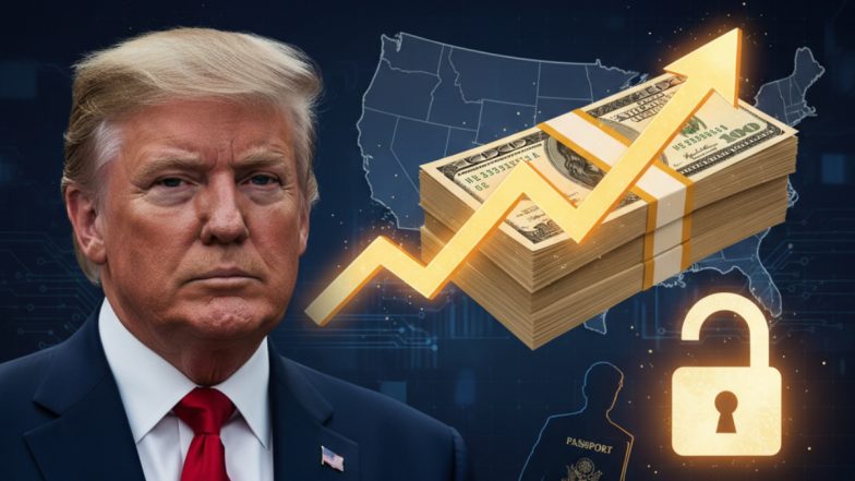 Donald Trump H1B Visa New Rules: एच-1बी वीजा पर 1 लाख डॉलर का वार्षिक शुल्क लगाने के ट्रंप के फैसले ने भारतीय आईटी कंपनियों के लिए खड़ी की नई मुसीबत