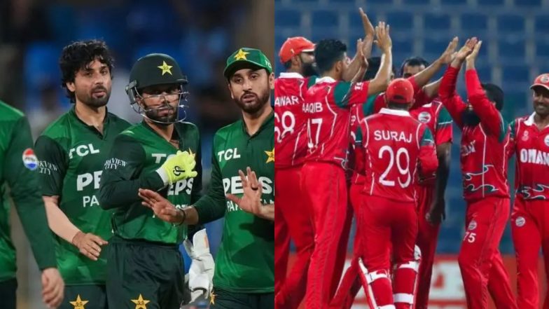 Pakistan vs Oman T20I Stats: टी20 इंटरनेशनल क्रिकेट में एक दूसरे के खिलाफ कुछ ऐसा रहा हैं पाकिस्तान बनाम ओमान का प्रदर्शन, मैच से पहले जानें दोनो टीमों के हेड-टू-हेड रिकॉर्ड