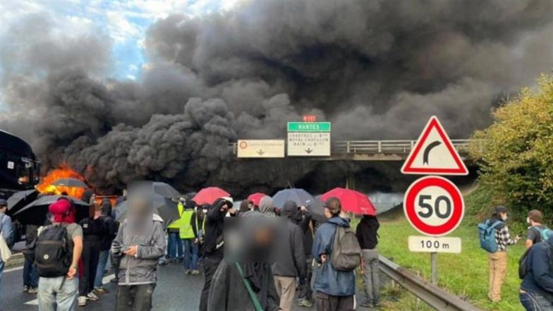 France Protest: फ्रांस की सड़कों पर क्यों हो रहा है बवाल? क्या है 'Block Everything'; राष्ट्रपति मैक्रों की सत्ता को खतरा?