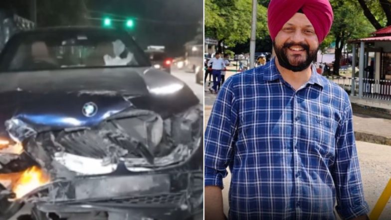 VIDEO: दिल्ली में तेज रफ्तार BMW ने बाइक को मारी टक्कर, वित्त मंत्रालय के अधिकारी Navjot Singh की हुई मौत; जांच में शुरू