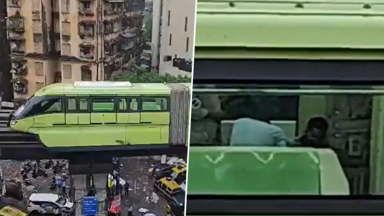 Mumbai Monorail Update: तकनीकी गड़बड़ी के बाद मुंबई मोनोरेल सेवा फिर शुरू, करीब 1.30 घंटे तक फंसे रहे यात्री; देखे VIDEO