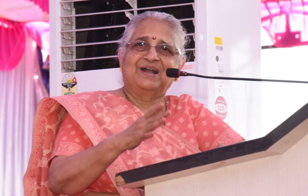 धमकी भरे कॉल से घिरीं राज्यसभा सांसद सुधा मूर्ति, साइबर क्राइम थाने में FIR दर्ज