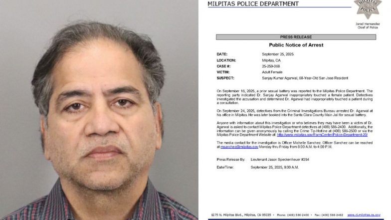 US: महिला मरीज के साथ गंदी हरकत! अमेरिका के California में भारतीय मूल के Dr. Sanjay Agarwal अरेस्ट, जांच में जुटी पुलिस