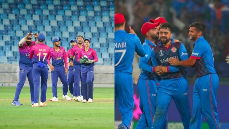 AFG vs UAE Tri-Series 2025 Live Toss And Scorecard: अफगानिस्तान ने टॉस जीतकर चुनी बल्लेबाजी, संयुक्त अरब अमीरात करेगी पहले गेंदबाजी, देखिए प्लेइंग इलेवन और लाइव स्कोरकार्ड
