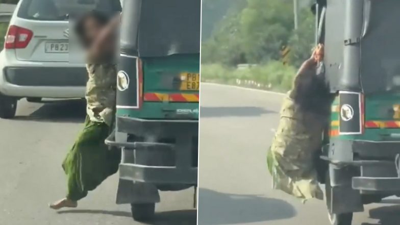 VIDEO: फिल्लौर-लुधियाना हाईवे पर चलती ऑटो में लूट की कोशिश, बहादुर महिला की हिम्मत के चलते दो लुटेरे गिरफ्तार; देखें वीडियो
