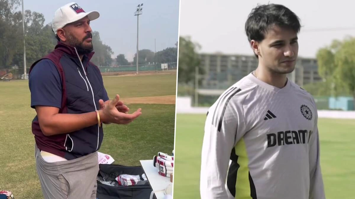 Happy Birthday Abhishek Sharma: अभिषेक शर्मा के 25वें जन्मदिन पर मेंटर युवराज सिंह ने अनोखे अंदाज में दी बधाई, देखें खास वीडियो