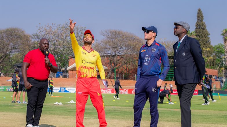 Zimbabwe vs Namibia, 3rd T20I Match 2025 Video Highlights: तीसरे मुकाबले में नामीबिया ने जिम्बाब्वे को 28 रनों से हराया, जेजे स्मिट ने की घातक गेंबाजी; यहां देखें ZIM बनाम NAM मैच का वीडियो हाइलाइट्स