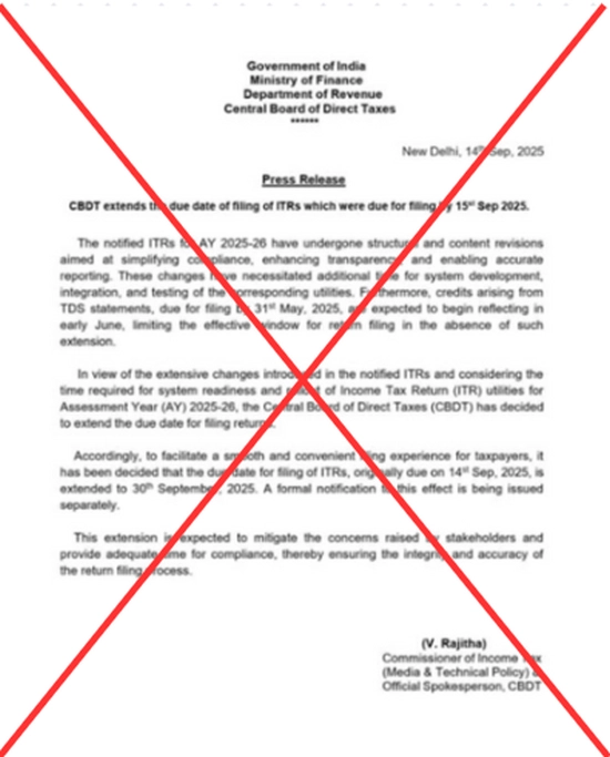 This circular is completely fake.