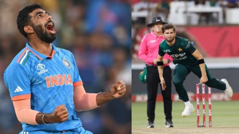 Jasprit Bumrah vs Shaheen Afridi Stats: भारत बनाम पाकिस्तान एशिया कप मैच से पहले जानिए जसप्रीत बुमराह और शाहीन अफरीदी में से किसके नाम हैं ज्यादा टी20आई विकेट, किसका रहा है दबदबा?