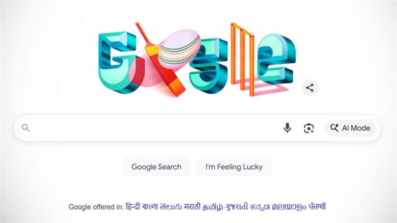 Women's Cricket World Cup 2025 Doodle! गूगल ने शानदार डूडल बनाकर महिला क्रिकेट विश्व कप की शुरुआत का मनाया जश्न