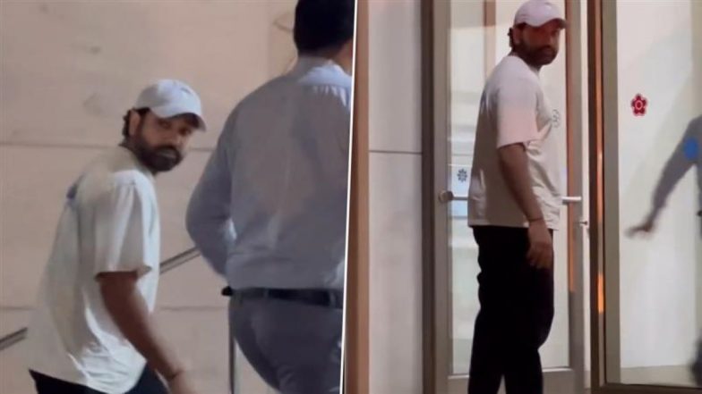 रोहित शर्मा कोकिलाबेन अस्पताल में स्पॉट हुए, Video आया सामने