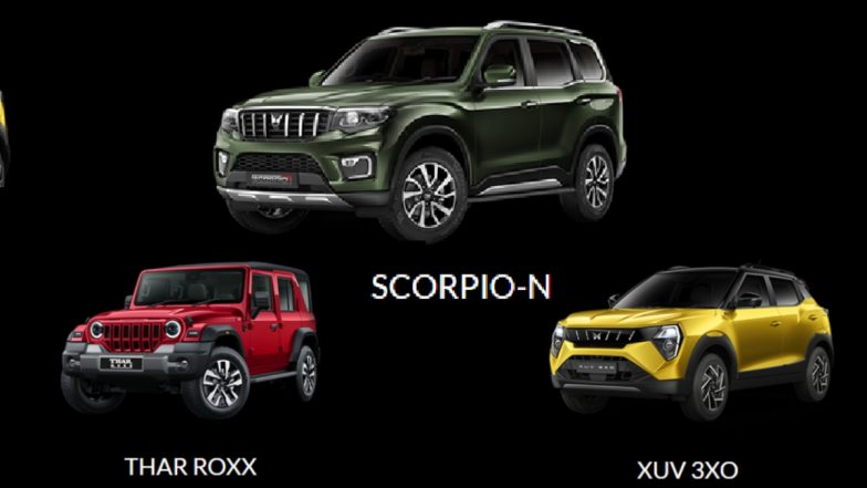 Mahindra की SUVs 1.56 लाख तक हुईं सस्ती, जानें थार, XUV3XO, बोलेरो और स्कॉर्पियो की कीमत