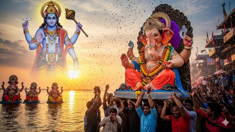 Anant Chaturdashi 2025: अनंत चतुर्दशी पर करें भगवान विष्णु की पूजा, जानें मुहूर्त और गणेश विसर्जन का शुभ समय
