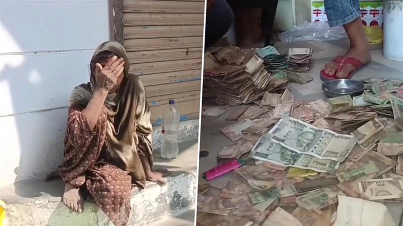 हरिद्वार में महिला भिखारी के पास मिले 1.5 लाख रुपये