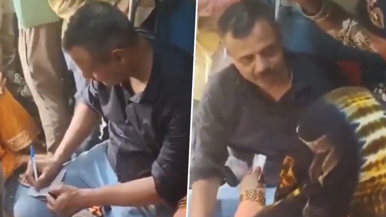 Gwalior: फर्जी टीटीई की ट्रेन में वसूली, झेलम एक्सप्रेस में यात्रियों से सीट दिलवाने के नाम पर ले रहा था पैसे, ग्वालियर का VIDEO आया सामने
