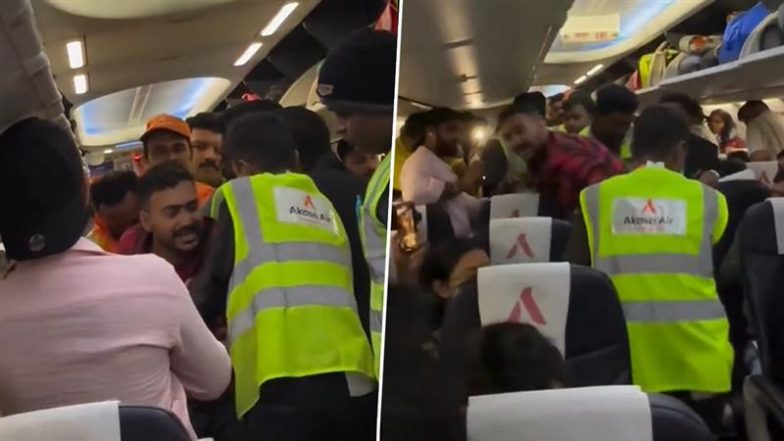 Viral Video: बेंगलुरु दिल्ली फ्लाइट में नशे में धुत यात्री ने मचाया हंगामा, अकासा एयर क्रू ने विमान से उतारा
