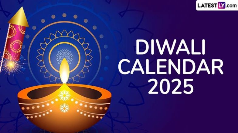 Diwali Calendar 2025: इस दिन से शुरू होगा दीपावली का महापर्व! जानें धनतेरस से भाई दूज तक की मूल तिथियां, और सभी अनुष्ठान के बारे में!