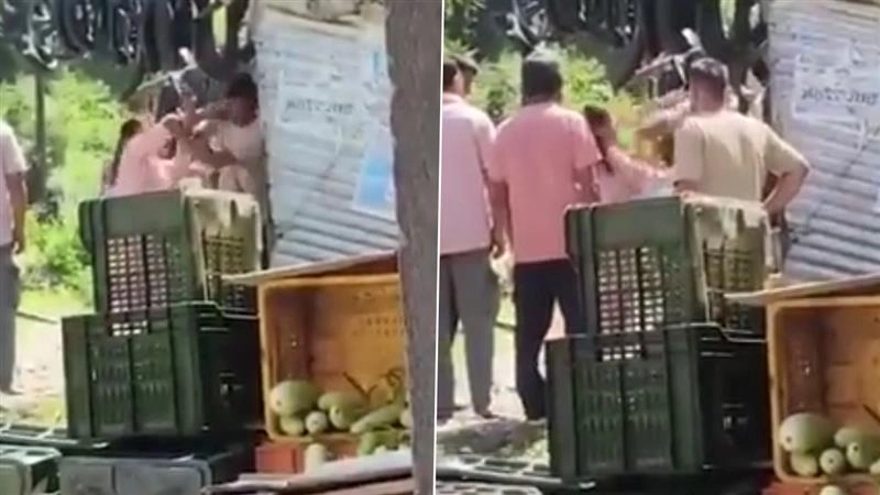 उत्तरकाशी में महिला ने युवक को जूतों से पीटा