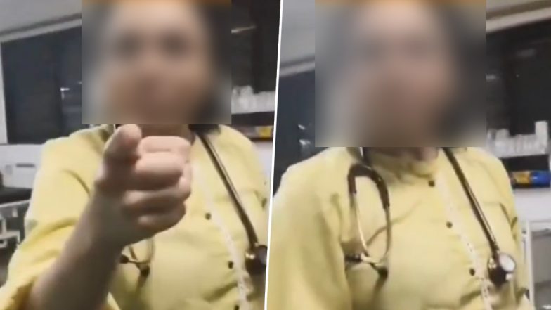 VIDEO: महिला डॉक्टर की दबंगई! अहमदाबाद के सिविल हॉस्पिटल में बेटी का इलाज करवाने पहुंचे शख्स को मारा थप्पड़, वीडियो आया सामने