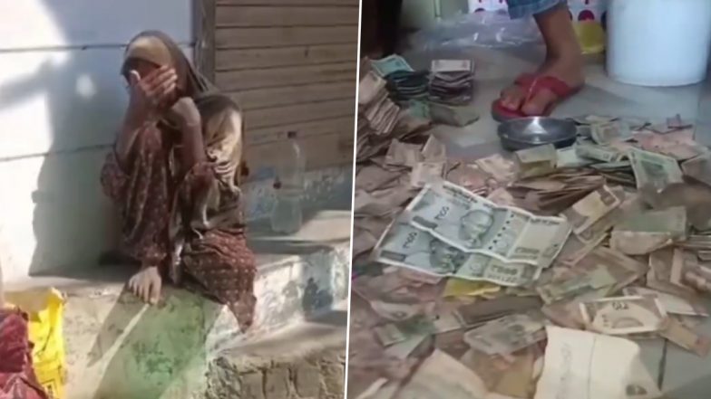 Uttarakhand: रुद्रपुर में भीख मांगनेवाली महिला के पास से निकले लाखों रूपए, थैले में थे नोटों के बंडल और सिक्के, देखकर लोगों के उड़े होश, VIDEO आया सामने