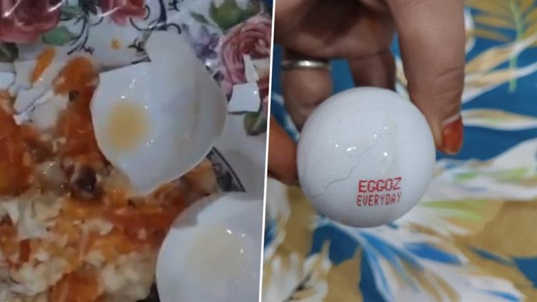 Plastic Inside Eggs Video: लखनऊ में ब्लिंकिट से ऑर्डर किए अंडों में महिला को मिला प्लास्टिक, वीडियो वायरल