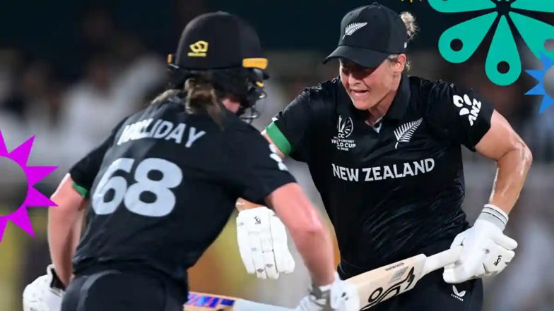 NZ-W vs SL-W ICC Women&rsquo;s World Cup 2025 Live Streaming: न्यूजीलैंड बनाम श्रीलंका महिला वनडे वर्ल्ड कप मैच होगी कांटे की टक्कर, जानिए कब, कहां और कैसे देखें लाइव&nbsp;प्रसारण