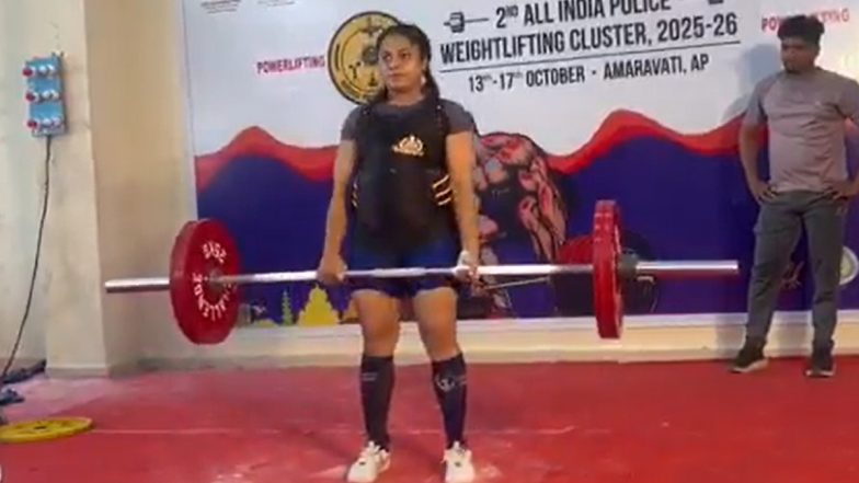 Police Weightlifting Cluster: 7 महीने की प्रेग्नेंसी के दौरान दिल्ली की महिला कांस्टेबल सोनिका यादव ने जीता ब्रॉन्ज मेडल, ऑल इंडिया पुलिस वेटलिफ्टिंग क्लस्टर में जीत की हासिल: VIDEO