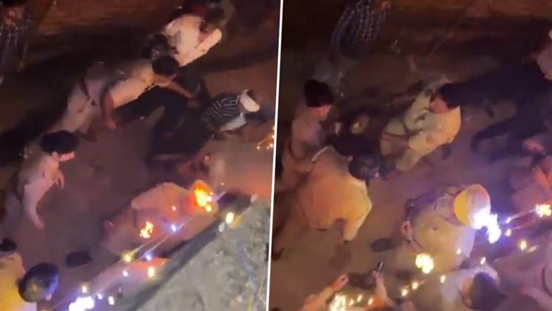 Viral Video: बिजनौर में पुलिसकर्मी ने महिला को बाल पकड़कर घसीटा, वीडियो वायरल होने के बाद जांच के आदेश