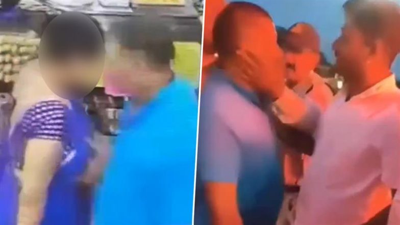 Man Molested Woman: जयपुर में स्वीट शॉप पर शख्स ने महिला से की अश्लील हरकत, लोगों ने कर दी धुनाई- देखें वीडियो