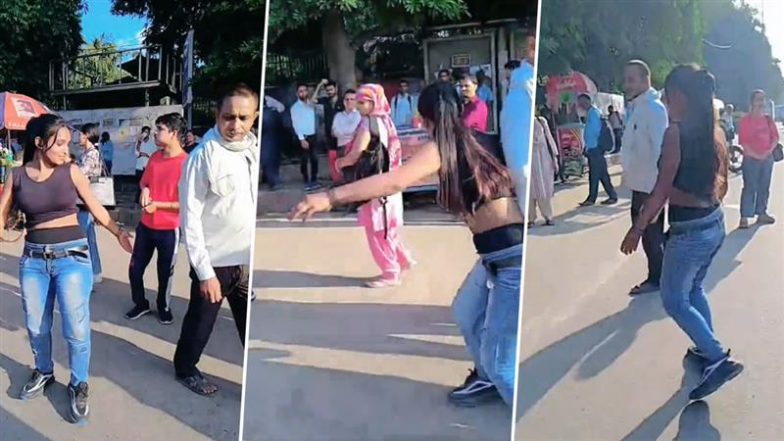 Viral Dance Video: वायरल डांस रील में लड़की की हरकत पर भड़के लोग, पुरुष को परेशान करने का लगाया आरोप