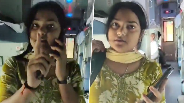 Viral Video: एसी डिब्बे में बिना टिकट यात्रा कर रही महिला टीचर ने टीसी को दिखाया एटीट्यूड, टिकट मांगने काटा बवाल