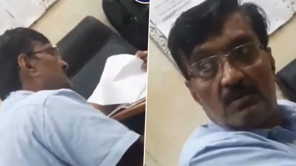 दिल्ली के विवेक विहार क्षेत्र में एसडीएम ने महिला कर्मचारी से की बदतमीजी.