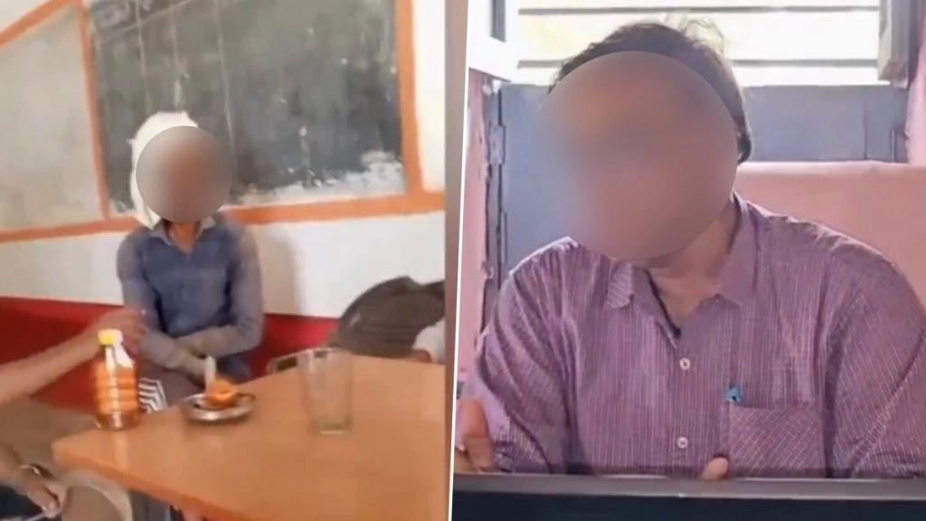 मुरैना के सबलगढ़ तहसील की सरकारी स्कूल में हेडमास्टर स्कूल में पीते दिखे शराब.