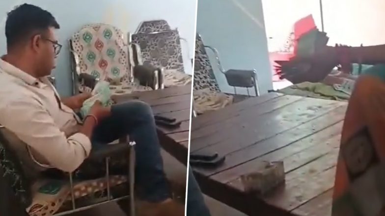 Bilaspur: आबकारी एक्ट में फंसाने की धमकी देकर मांगी रिश्वत, 1 लाख रूपए लेते हुए बिलासपुर के पुलिस कांस्टेबल का VIDEO आया सामने