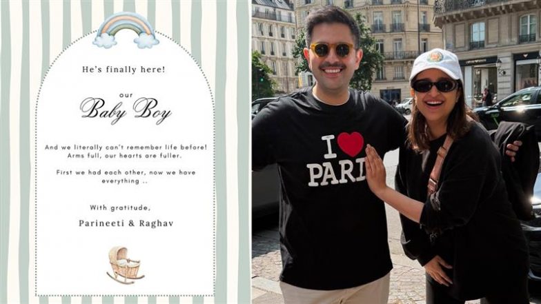 Parineeti Chopra और Raghav Chaddha बने माता-पिता, छोटी दिवाली पर घर आया नन्हा मेहमान; फैंस जमकर दे रहे है बधाई